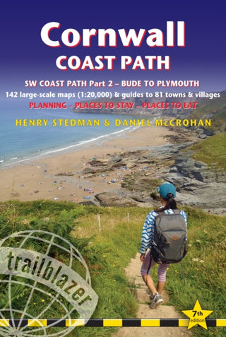 Cover image for 9781912716265 - Cornwall Coast Path Trailblazer walking guide