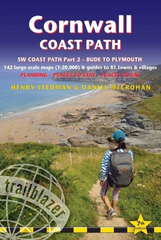 Cover image for 9781912716265 - Cornwall Coast Path Trailblazer walking guide