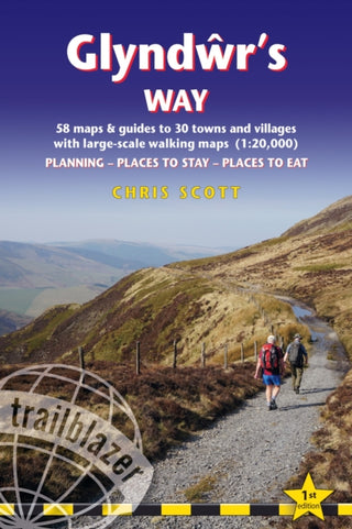 Cover image for 9781912716326 - Glyndwr's Way Trailblazer Walking Guide 1e