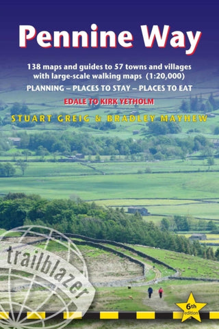 Cover image for 9781912716333 - Pennine Way - guide and maps to 57 towns and villages with large-scale walking maps (1:20 000)