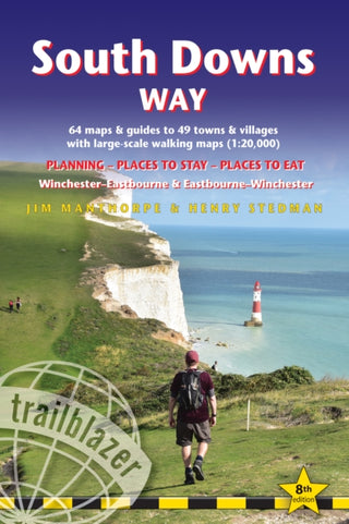 Cover image for 9781912716470 - South Downs Way Trailblazer Walking Guide 8e