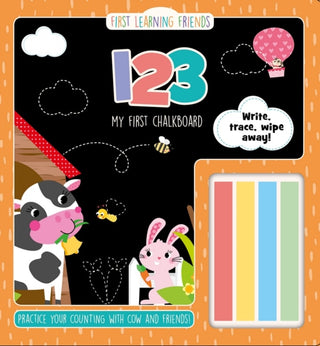 Cover image for 9781912738663 - 123 - My First Chalkboard