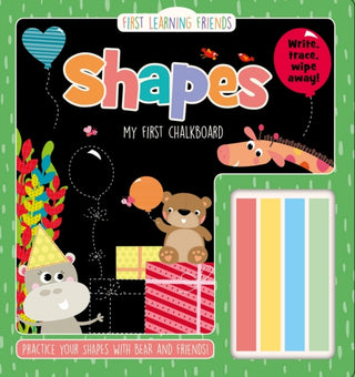 Cover image for 9781912738670 - Shapes - My First Chalkboard