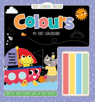 Cover image for 9781912738687 - Colours - My First Chalkboard