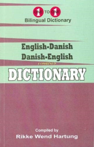 Cover image for 9781912826032 - English-Danish & Danish-English One-to-One Dictionary (exam-suitable)