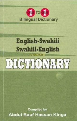 Cover image for 9781912826049 - English-Swahili & Swahili-English One-to-One Dictionary (exam-suitable)