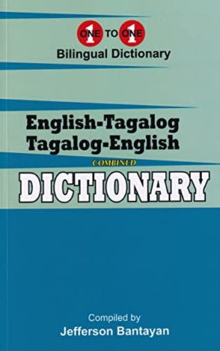 Cover image for 9781912826476 - English-Tagalog & Tagalog-English One-to-One Dictionary