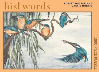 Cover image for 9781912916726 - The Lost Words Kingfisher 1000 Piece Jigsaw