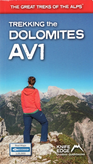 Cover image for 9781912933082 - Trekking the Dolomites AV1