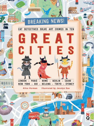Cover image for 9781912944361 - Cat Detectives Save Art Crimes in Ten Great Cities