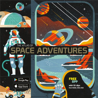 Cover image for 9781912944729 - The Atlas of Space Adventures