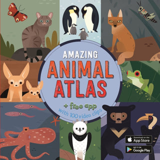 Cover image for 9781912944736 - The Amazing Animal Atlas