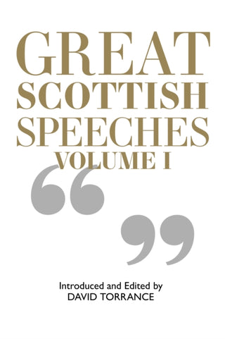 Cover image for 9781913025250 - Great Scottish Speeches Volume 2