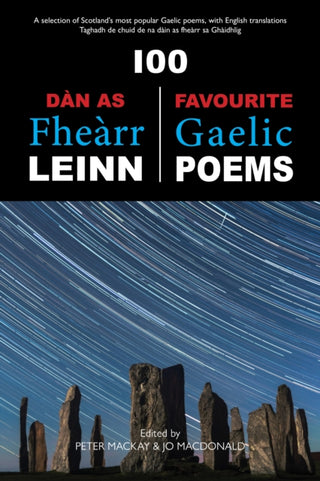 Cover image for 9781913025656 - 100 Dan As Fhearr Leinn / 100 Favourite Gaelic Poems