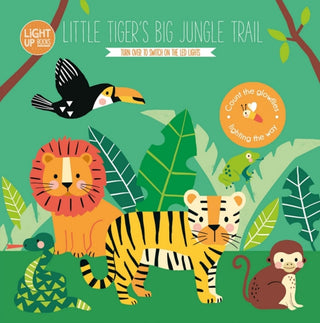 Cover image for 9781913084271 - Little Tiger's Big Jungle Trail
