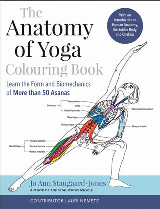 Cover image for 9781913088279 - The Anatomy of Yoga Colouring Book