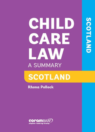 Cover image for 9781913384371 - Child Care Law Scotland