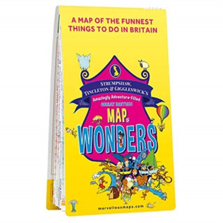 Cover image for 9781913447038 - Great British Map of Wonders