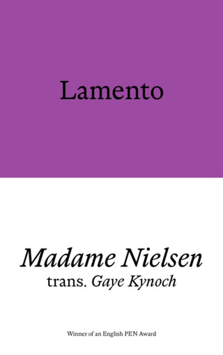 Cover image for 9781913513894 - Lamento