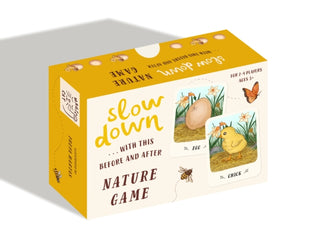 Cover image for 9781913520908 - Slow Down…With This Before and After Nature Game
