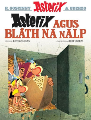 Cover image for 9781913573805 - Asterix agus Blath na nAlp (Asterix i nGaeilge / Asterix in Irish)