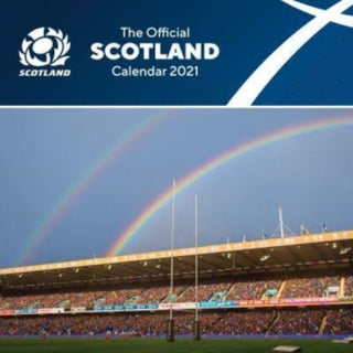 Cover image for 9781913578428 - The Official Scottish Rugby Union Square Calendar 2022