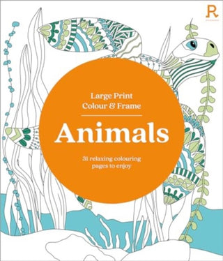 Cover image for 9781913602321 - Large Print Colour & Frame - Animals