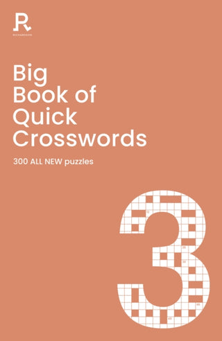 Cover image for 9781913602741 - Big Book of Quick Crosswords Book 3 NEW EDITION