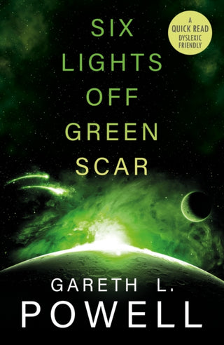 Cover image for 9781913603205 - Six Lights Off Green Scar