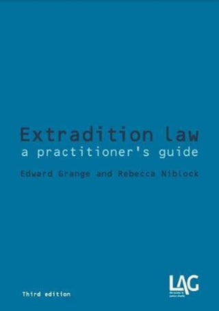 Cover image for 9781913648138 - Extradition Law