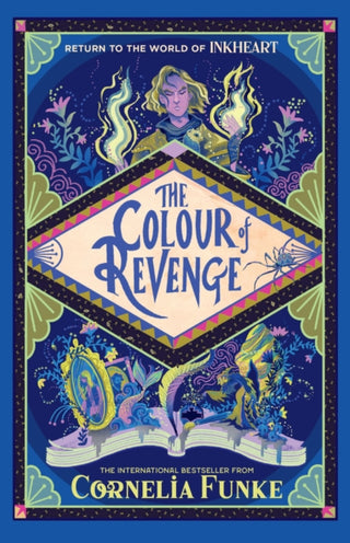 Cover image for 9781913696184 - Inkheart 4: The Colour of Revenge HB