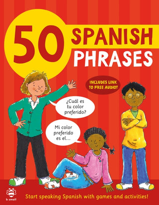 Cover image for 9781913918026 - 50 Spanish Phrases