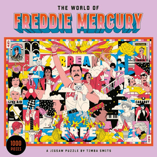 Cover image for 9781913947583 - The World of Freddie Mercury