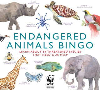 Cover image for 9781913947798 - Endangered Animals Bingo