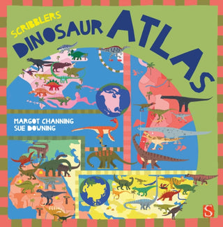 Cover image for 9781913971564 - Scribblers Dinosaur Atlas