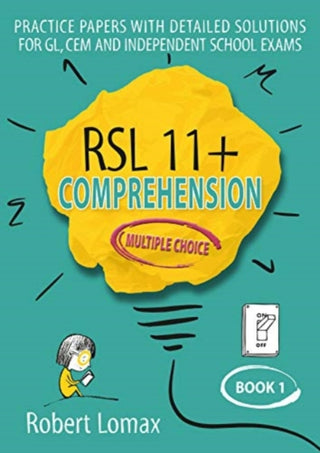 Cover image for 9781914127168 - RSL 11+ Comprehension, Multiple Choice