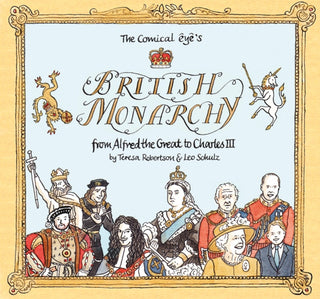 Cover image for 9781914224140 - The Comical Eyes British Monarchy