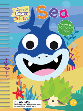 Cover image for 9781914330742 - Draw, Learn & Play - Sea