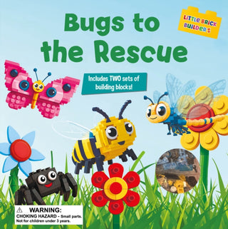 Cover image for 9781914330858 - Little Brick Builderz Bugs To the Rescue