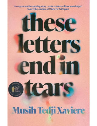 Cover image for 9781914344381 - These Letters End in Tears