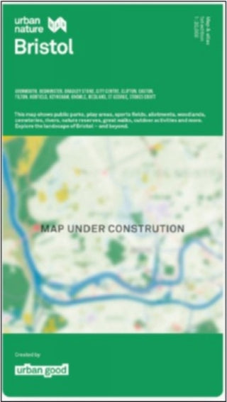 Cover image for 9781914432187 - Bristol Urban Nature Map