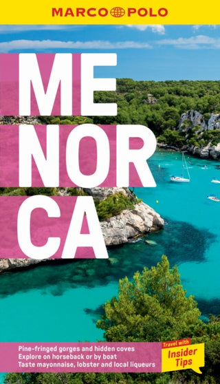 Cover image for 9781914515125 - Menorca Marco Polo Pocket Travel Guide - with pull out map