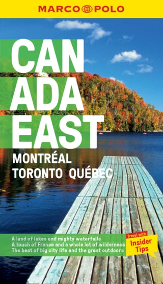 Cover image for 9781914515149 - Canada East Marco Polo Pocket Travel Guide - with pull out map