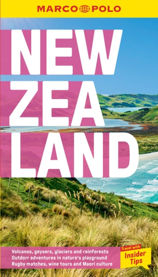 Cover image for 9781914515194 - New Zealand Marco Polo Pocket Travel Guide - with pull out map