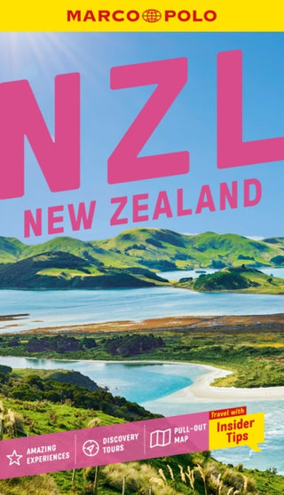 Supplemental image for 9781914515194 - New Zealand Marco Polo Pocket Travel Guide - with pull out map