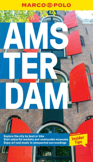 Cover image for 9781914515200 - Amsterdam Marco Polo Pocket Travel Guide - with pull out map