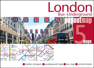 Cover image for 9781914515491 - London Bus and Underground PopOut Map