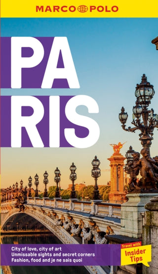 Cover image for 9781914515590 - Paris Marco Polo Pocket Travel Guide - with pull out map