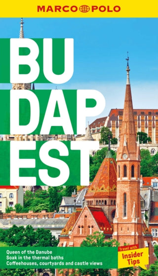 Cover image for 9781914515606 - Budapest Marco Polo Pocket Travel Guide - with pull out map