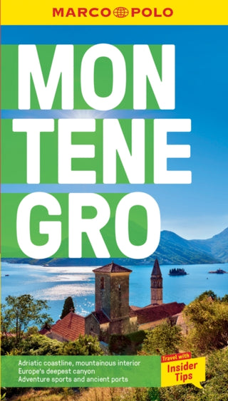 Cover image for 9781914515743 - Montenegro Marco Polo Pocket Travel Guide - with pull out map